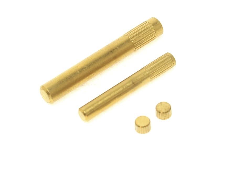 GM0142 Guns Modify GLOCKシリーズ ステンレスTiNゴールド フレームピンSET拍卖