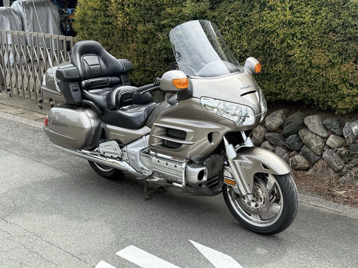 2008年式 ゴールドウィング GL1800 SC47 車検令和9年6月 ナビ エアバック グリップヒーター シートヒーター ETC付 GOLDWING拍卖