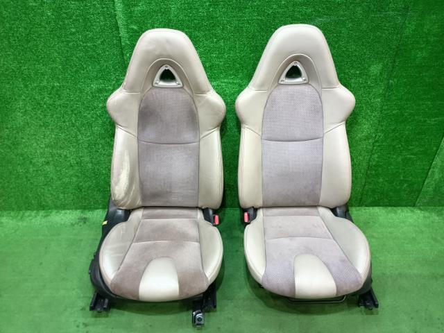 RX-8 ABA-SE3P フロントシート左右 タイプSスポーツプレステージリミテッド2専用本革&アルカンターラシート拍卖