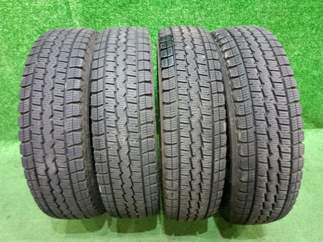 中古 ダンロップ タイヤ WINTER MAXX 145R12 LT 6PR 4本拍卖