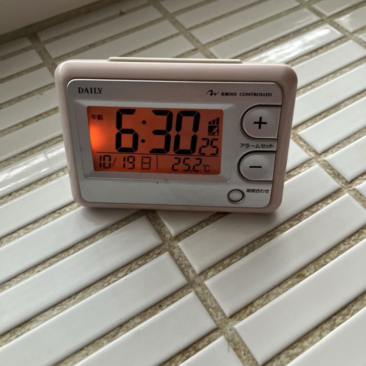 CITIZEN 電波目覚まし時計 ジャストウェーブ 8RZ095拍卖