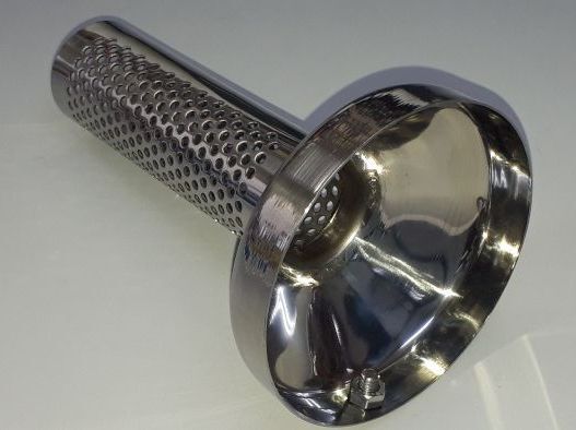 ステンレス パンチングインナーサイレンサー 汎用 100パイ(サイレンサー外径 約97mm)拍卖