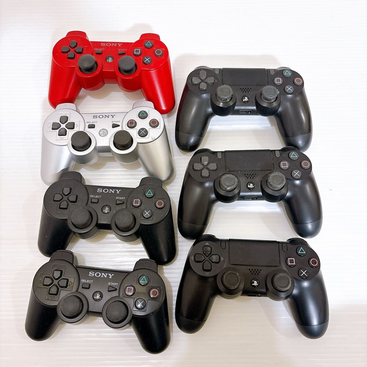 ジャンク SONY ソニー コントローラー PS3 PS4 CUH-ZCT2J CECHZC2J デュアルショック4 デュアルショック3 まとめ拍卖