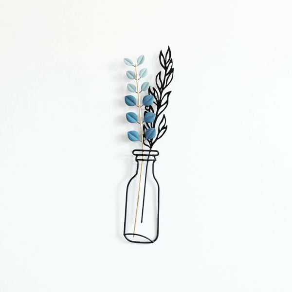 ウォールアート 壁掛け 壁飾り 花 フラワー ユーカリ フラワーA アイアン インテリア 飾り ディスプレイ 雑貨 おしゃれ かわいい拍卖