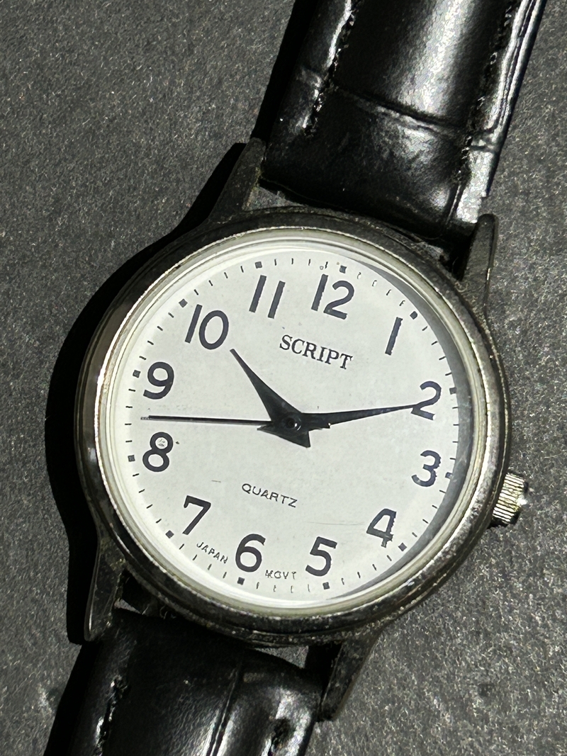 ● コレクター必見 SCRIPT 腕時計 J-AXIS クオーツ レディース 女性 時計 ファッション 小物 コレクション Zr274拍卖