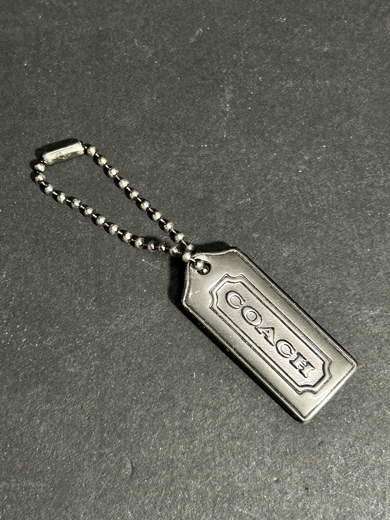 ● コレクター必見 COACH コーチ キーホルダー バッグチャーム ロゴ タグ コレクション Zr321拍卖