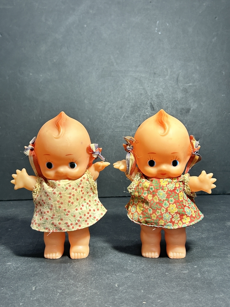 ● コレクター必見 当時物 レトロ ワリコー リッキー キューピー 人形 ソフビ 貯金箱 玩具 おもちゃ 飾り コレクション Zr327拍卖