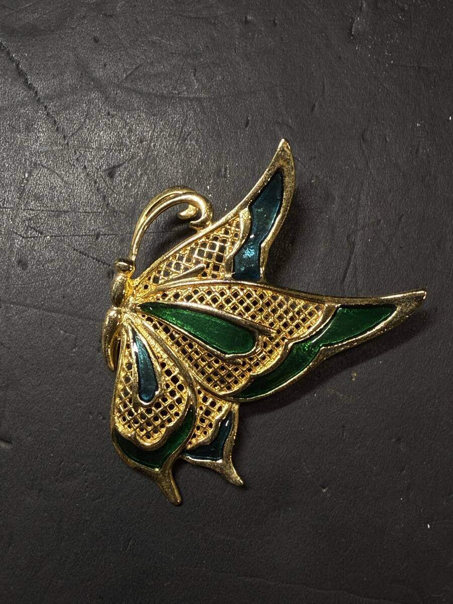 ★コレクター必見 ビンテージ ブローチ 蝶々モチーフ ちょうちょ レディース アクセサリー レトロ 飾り コレクション GT650拍卖