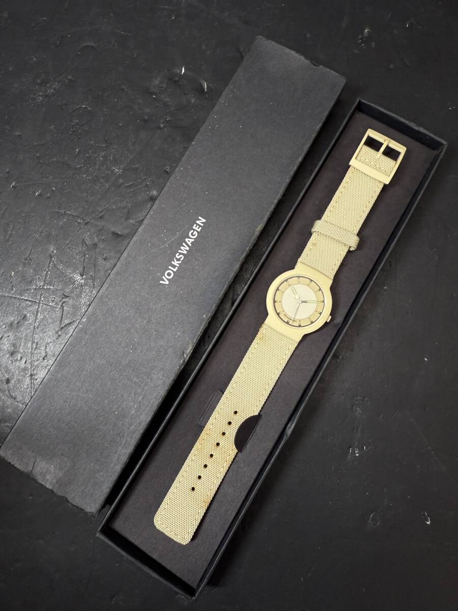 ★コレクター必見 VOLKSWAGEN フォルクスワーゲン 腕時計 ジャンク ホワイト アクセサリー コレクション GT667拍卖
