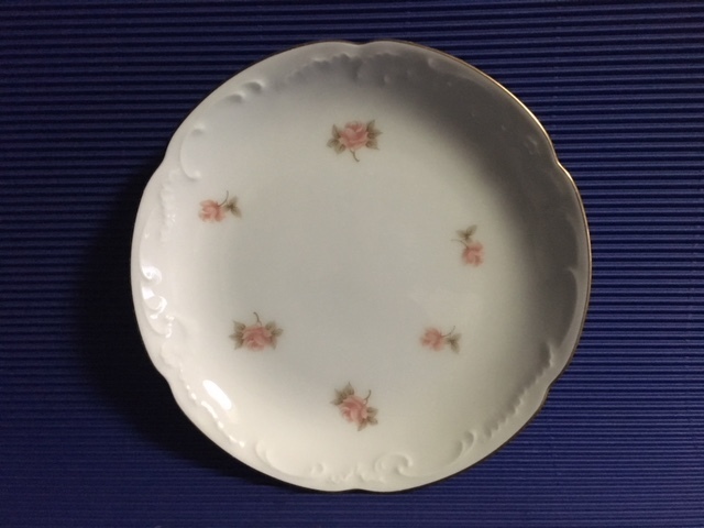 ◎大倉陶園 小花 バラ 14.8cmフルーツ皿◎y9拍卖