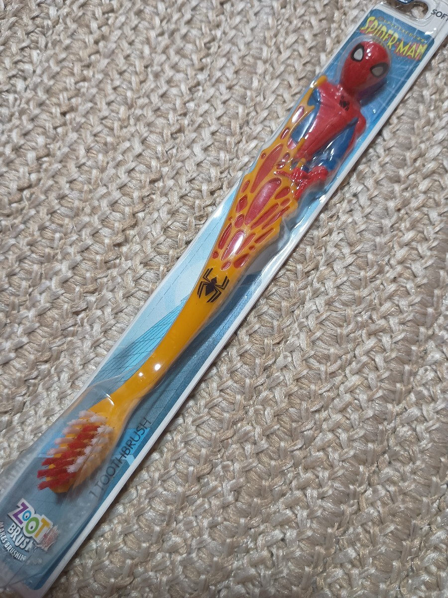 新品 未使用 未開封 スパイダーマン 立体造形 歯ブラシ グッズ 海外限定 2008年 コレクターアイテム拍卖