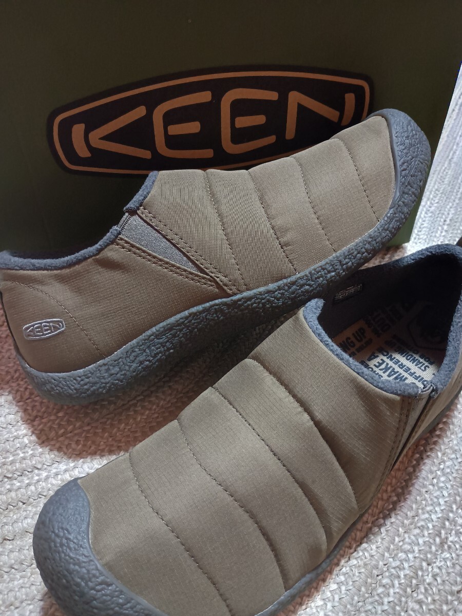 新品 未使用 KEEN HOWSER 2 29cm キーン ハウザー ブラウン 秋冬 スニーカー スリッポン メンズ 拍卖