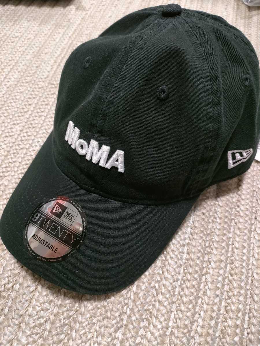 新品 未使用 NEW ERA MOMA 別注 ベースボールキャップ 黒 ブラック 帽子 ニューエラ フリーサイズ ニューヨーク 近代美術館 モマ 拍卖