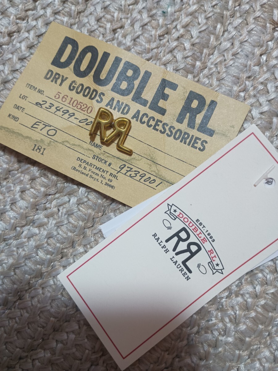新品 未使用 RRL ポロ ラルフローレン ピンバッジ 国内正規品 DOUBLE RL拍卖