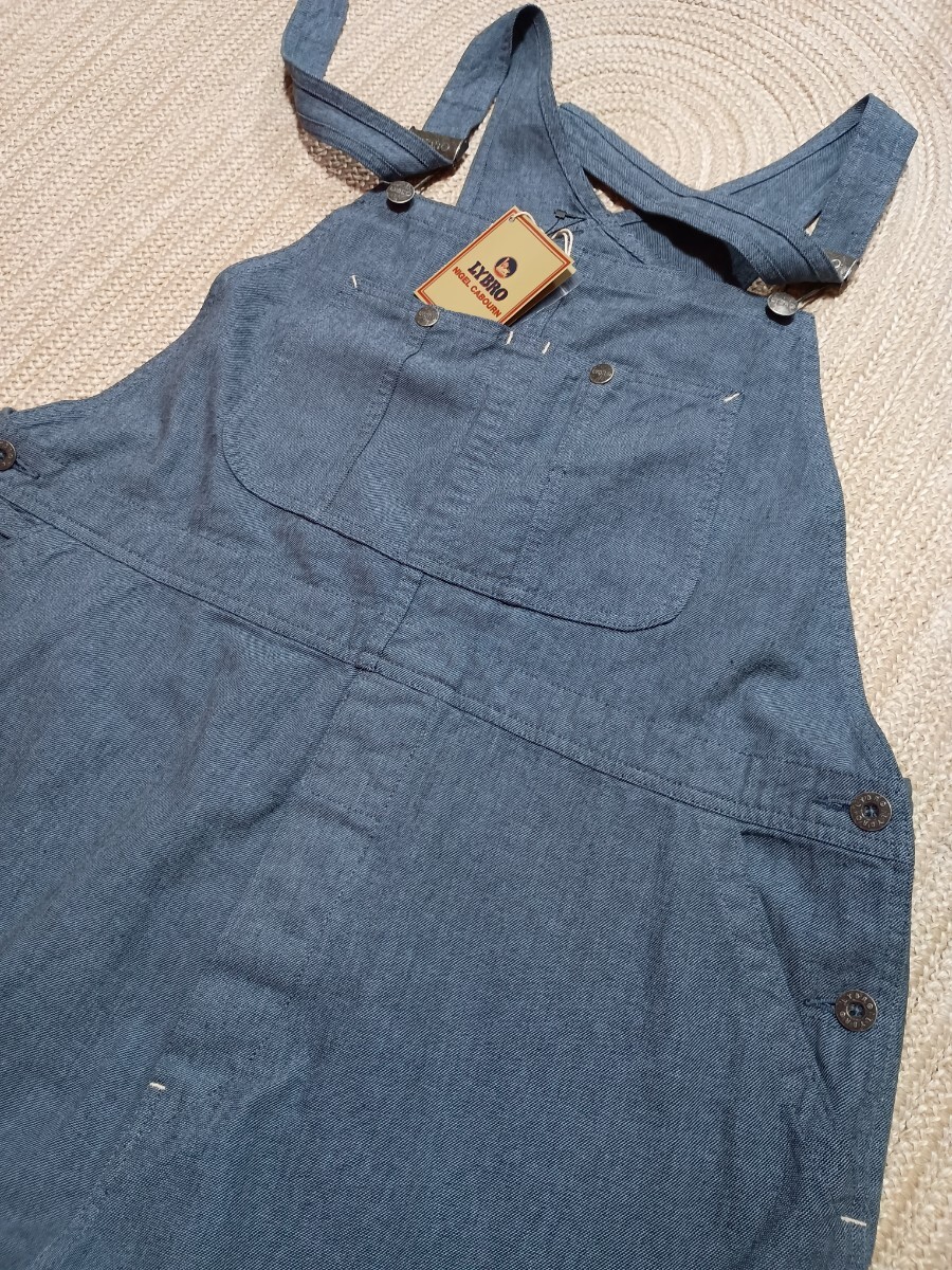 新品 定価42900 ナイジェルケーボン ニューダンガリー オーバーオール 52 ウォッシュブルー NIGEL CABOURN LYBRO オールインワン拍卖