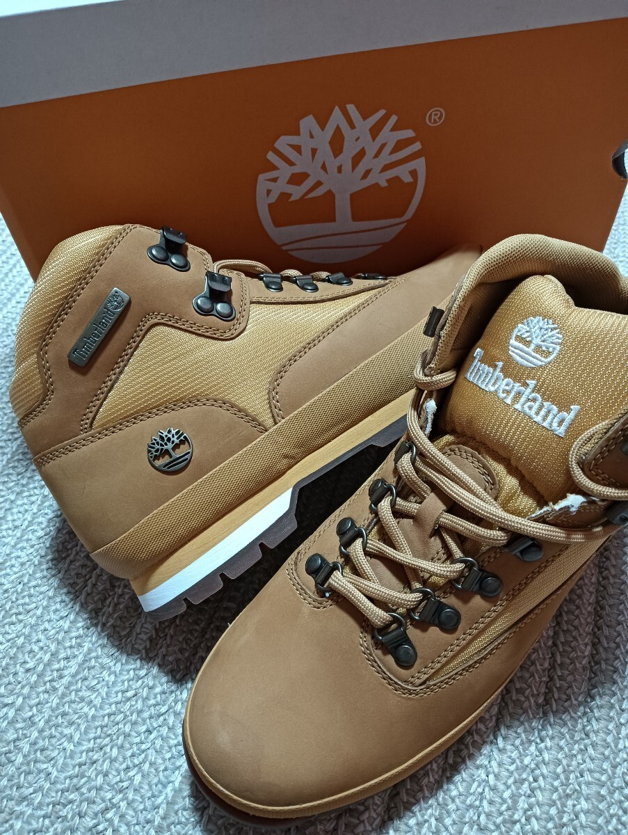 新品 定価18700 Timberland ティンバーランド ユーロハイカー ウィートヌバック 27.5cm US9.5 ブーツ EURO HIKER拍卖