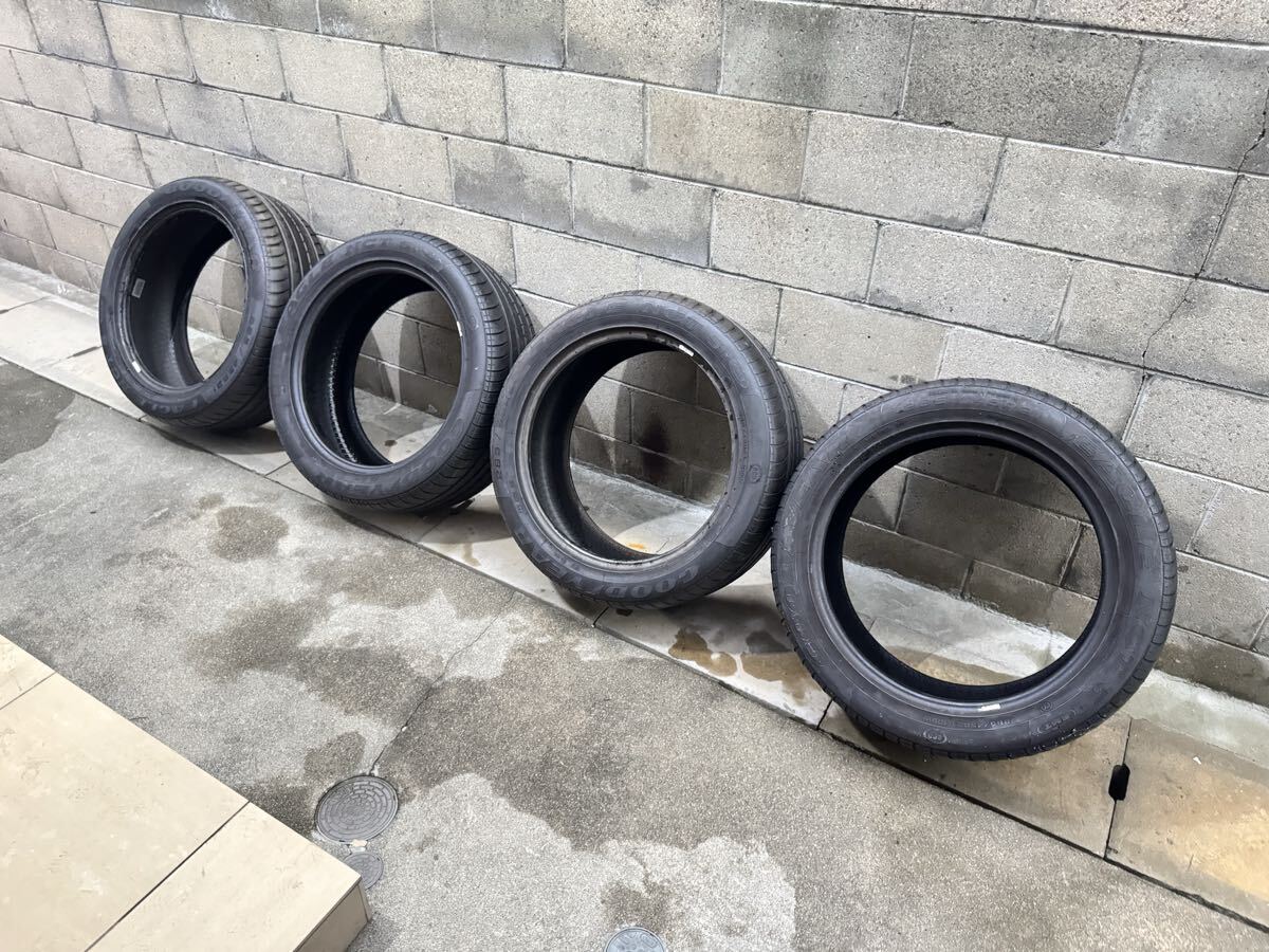 GOOD YEAR 285/45R 21 109W NCT5 EMT 4本セット 中古品 G SW SUV マカン カイエン ゲレンデ ランクル プラド FJ ハイラックス BMW GLS GLE拍卖