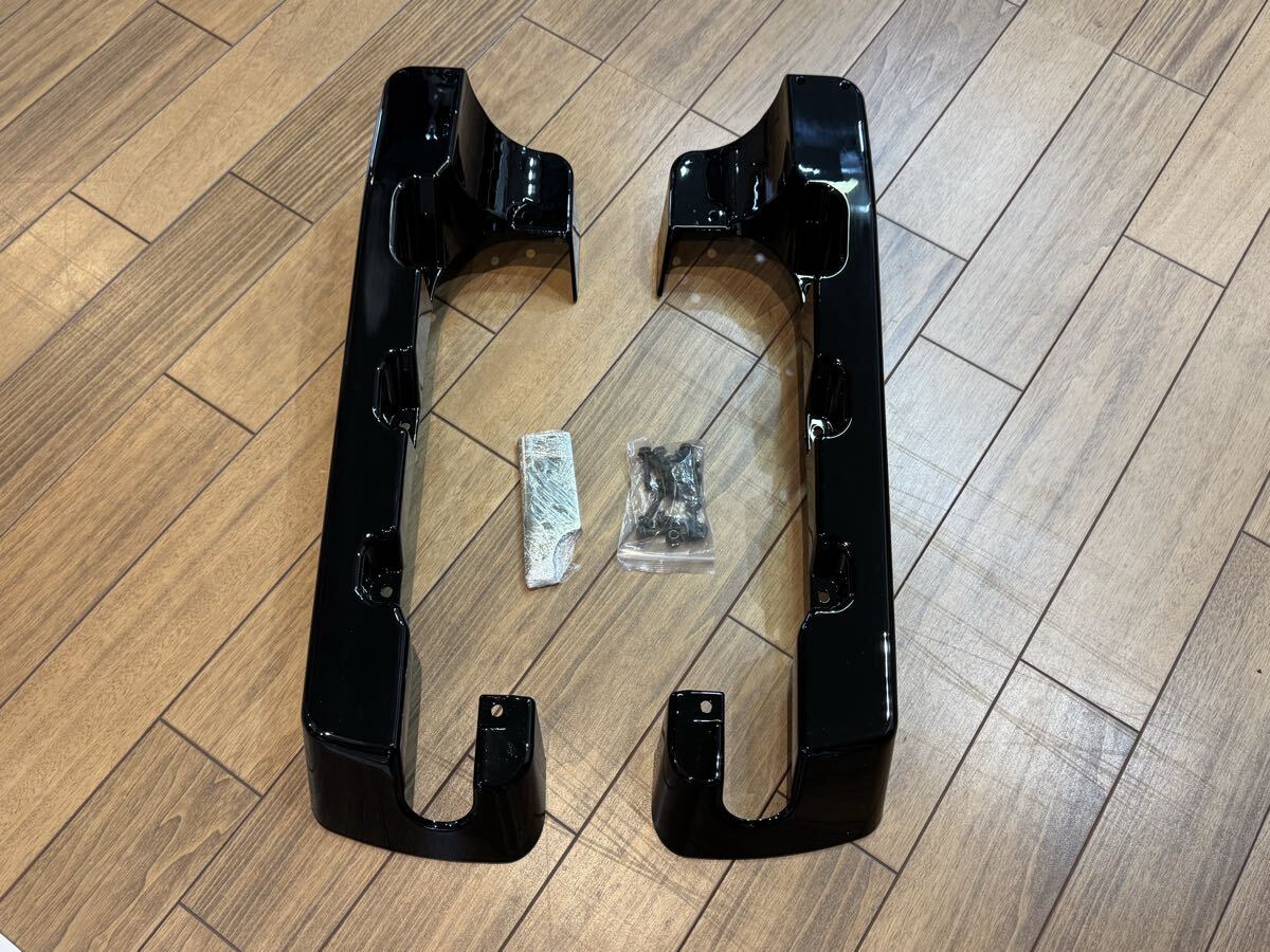 即納 ハーレー ツーリング モデル サドルバッグ エクステンション 延長 キット ビビットブラック 1994-2013 FLHX/FLTR ストーリーグライド拍卖