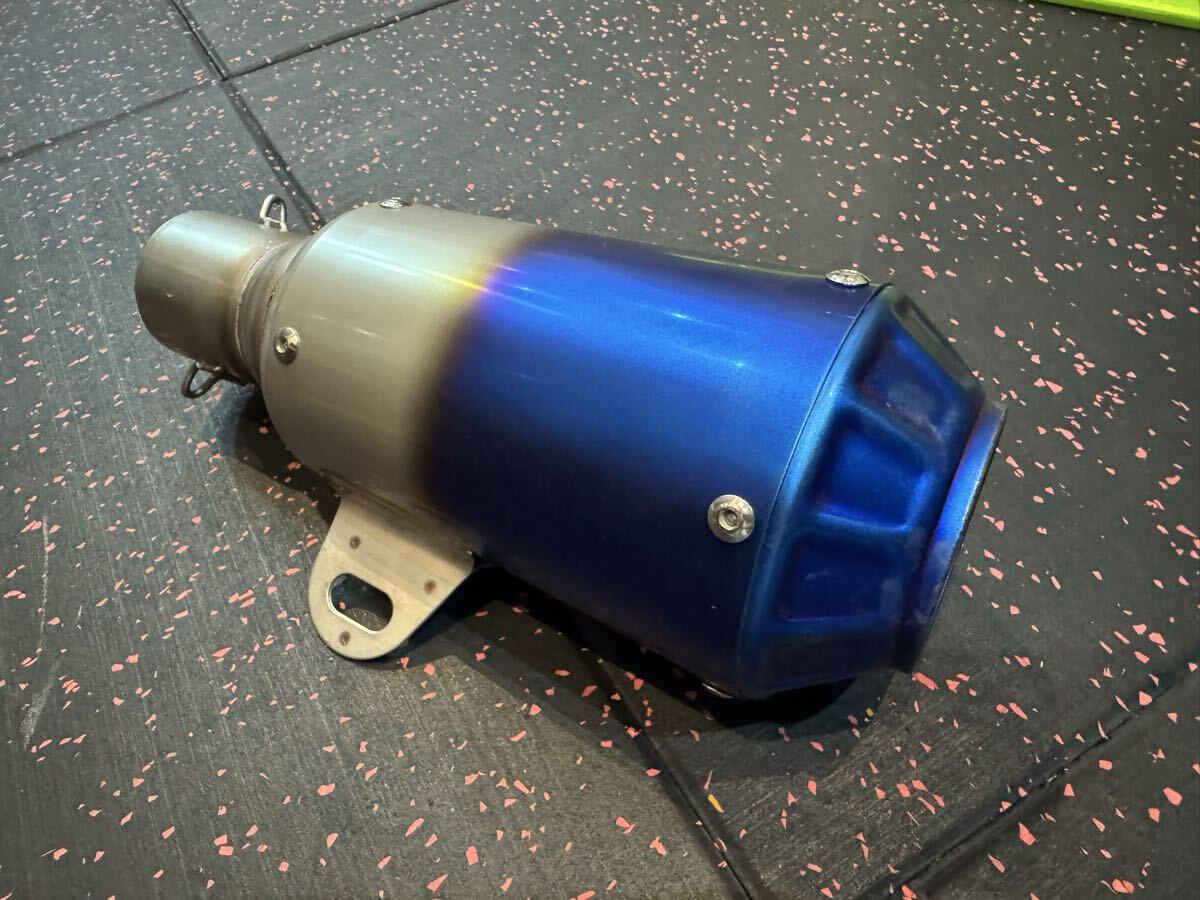 GP マフラー サイレンサー CBR VFR レーサー GSX MOTO GP チタン風 ステンレス 50.8 ショート レプリカ拍卖