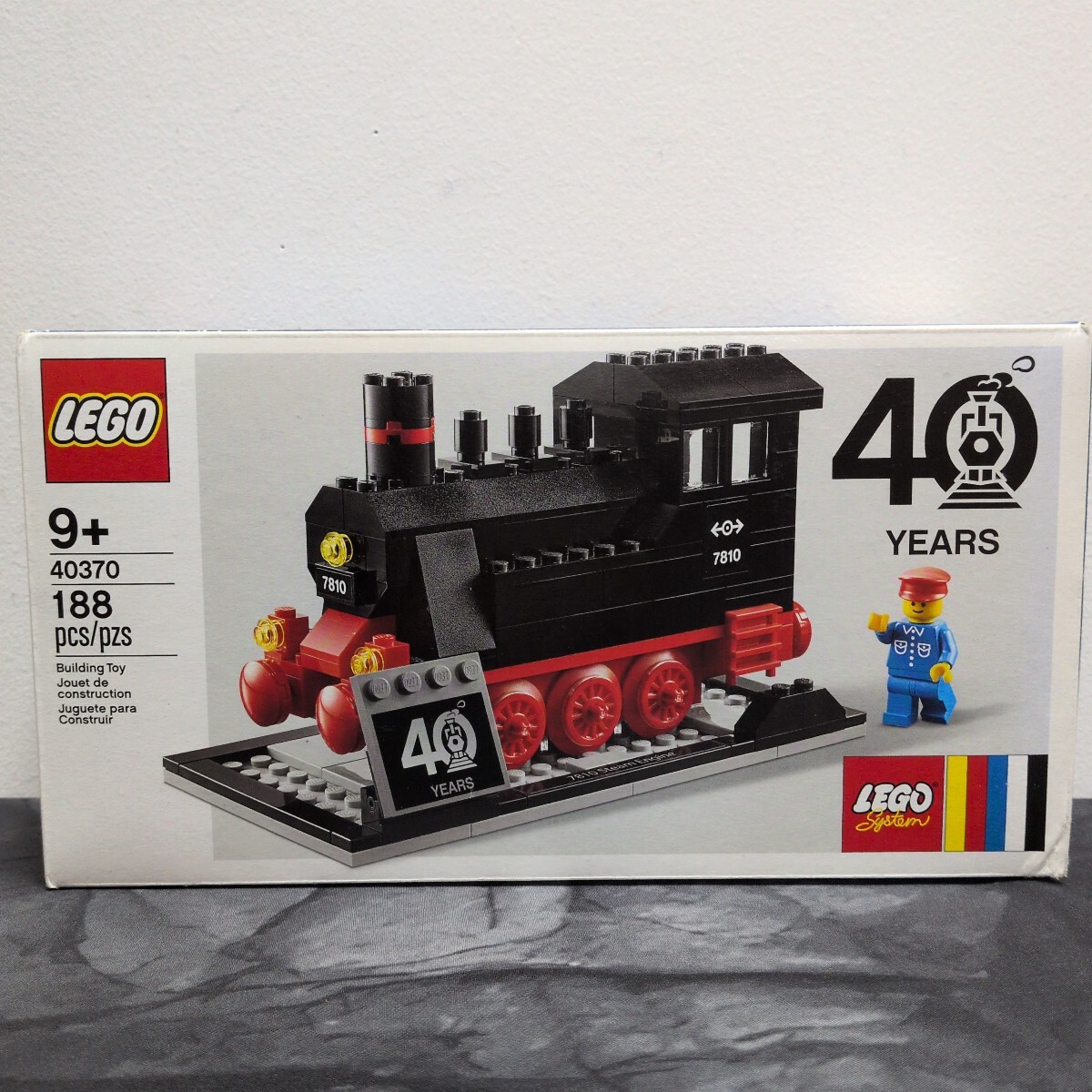 LEGO 40周年限定 40370 Steam Engine (188 Pcs) レゴブロック 蒸気機関車 40370拍卖
