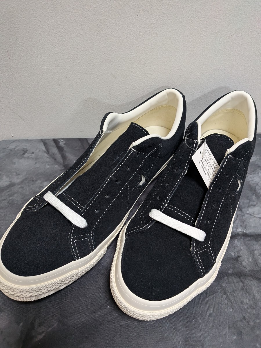 CONVERSE コンバース ONE STAR SUEDE スエード ブラック 27.5cm拍卖