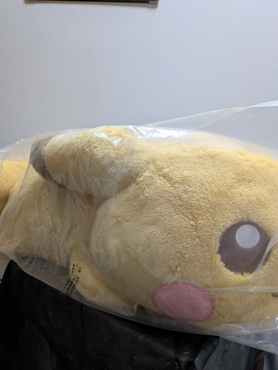 メスのピカチュウ とってもおおきなふんわりぬいぐるみセブンネットショッピング&ポケモンセンター限定 未使用品拍卖