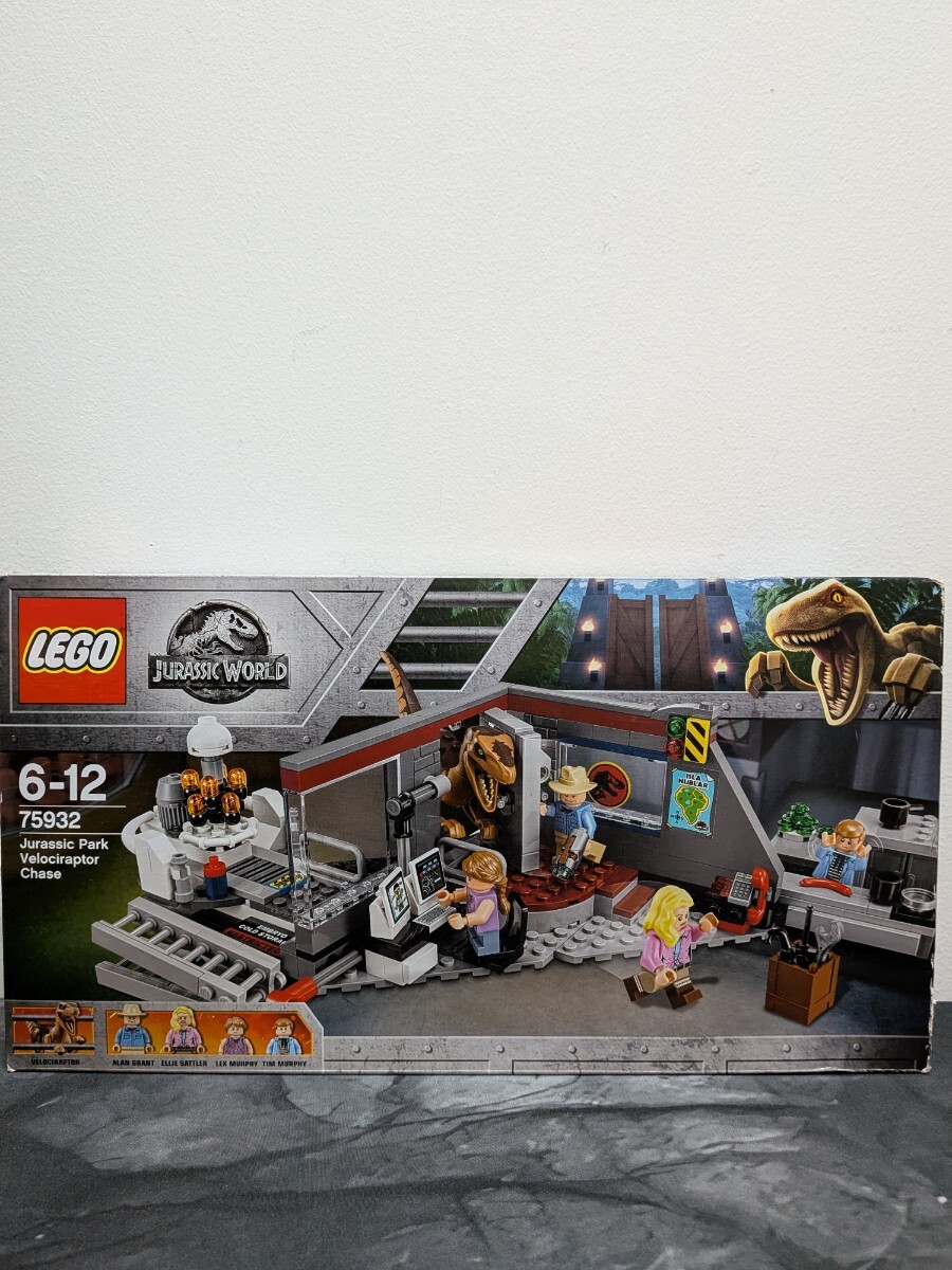 LEGO Jurassic World Hunting The Velociraptor 75932 Dinosaur Set ジュラシックワールド レゴ拍卖