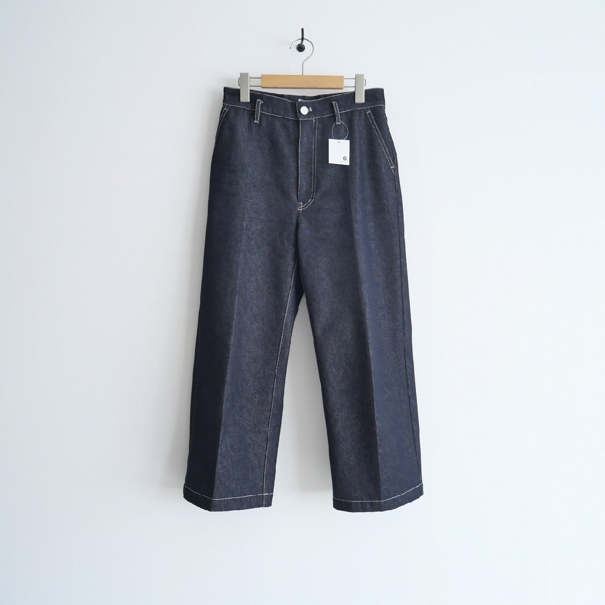 未使用 / christian wijnants クリスチャンワイナンツ / クロップドデニム 34 / PELANAC/6238 / 2303-0778拍卖