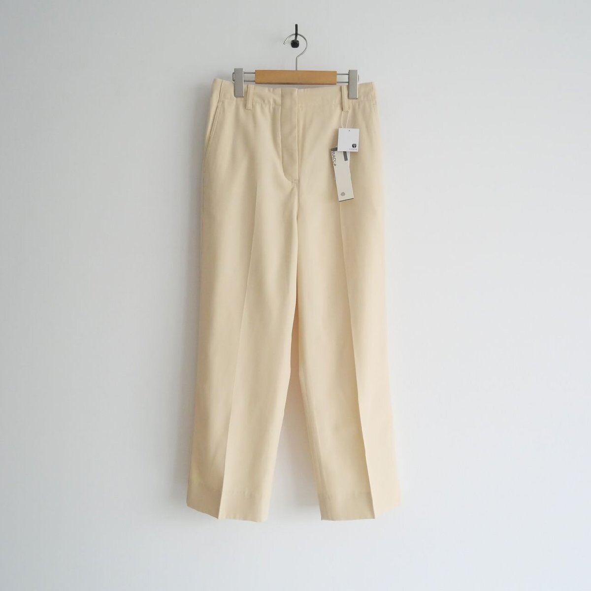 2022 / 未使用 / BACCA バッカ トゥモローランド / ウールレーヨンツイル トラウザーズ パンツ 34 / 35042404203 / 2303-0690拍卖