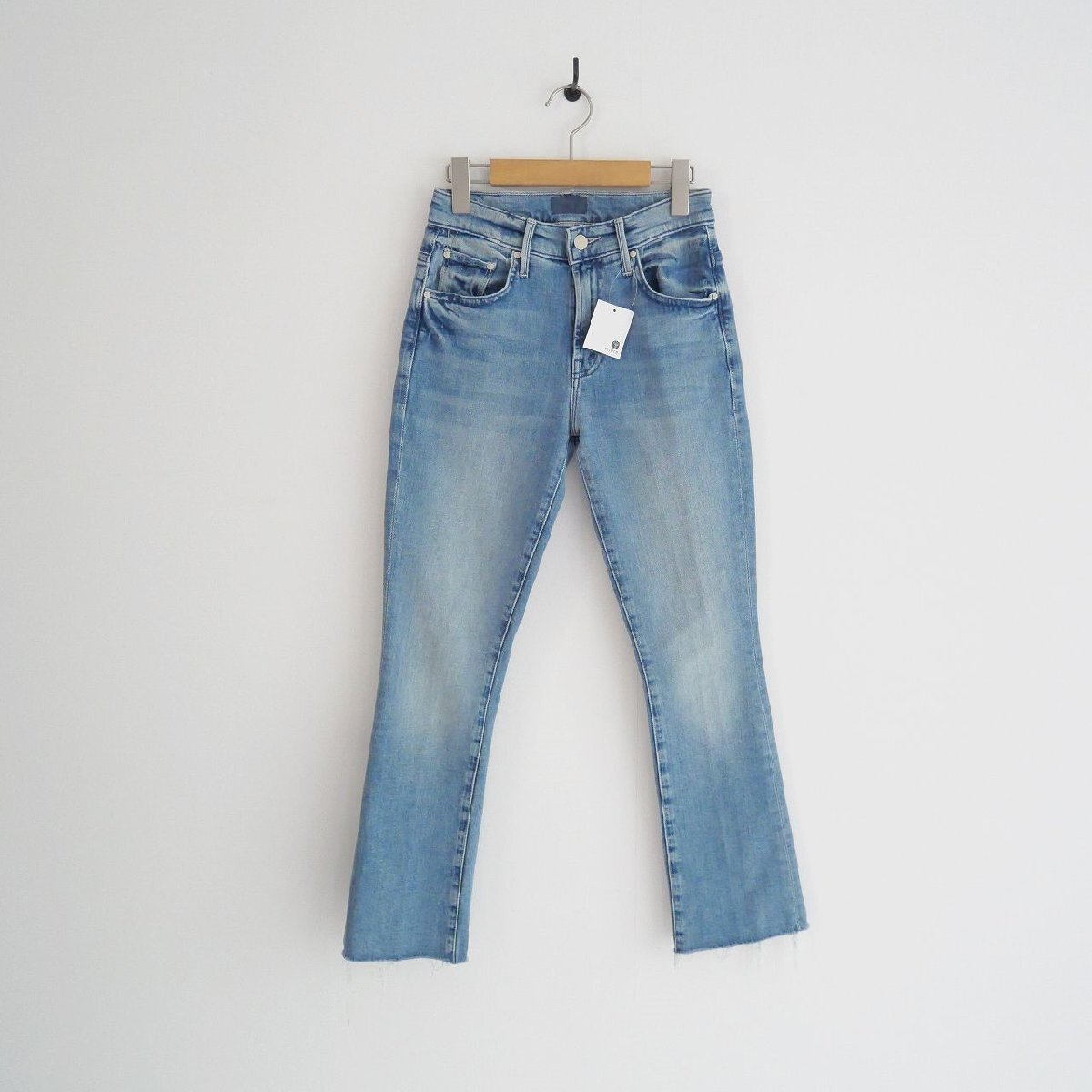 2022 / MOTHER マザー / THE INSIDER ANCLE FRAY デニム 23 / 22030910005530 / IENA購入品 イエナ / 2306-1030拍卖