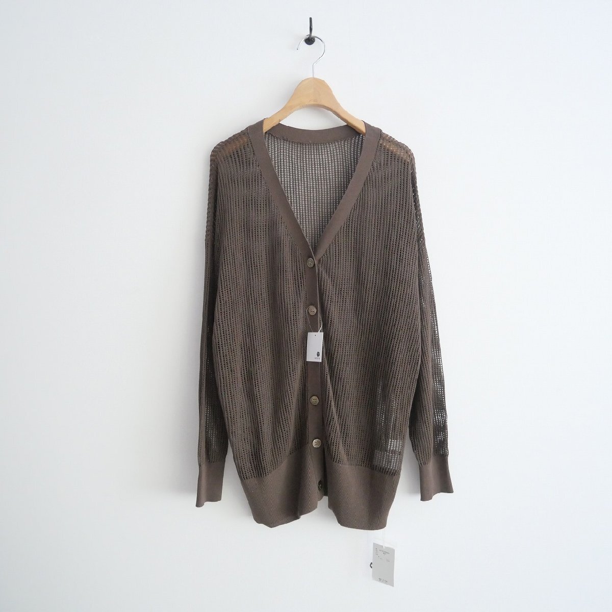 2022 / 未使用 / GALLARDAGALANTE ガリャルダガランテ / 2WAYメッシュニット カーディガン / GGZ1021505A0003 / 2307-0175拍卖