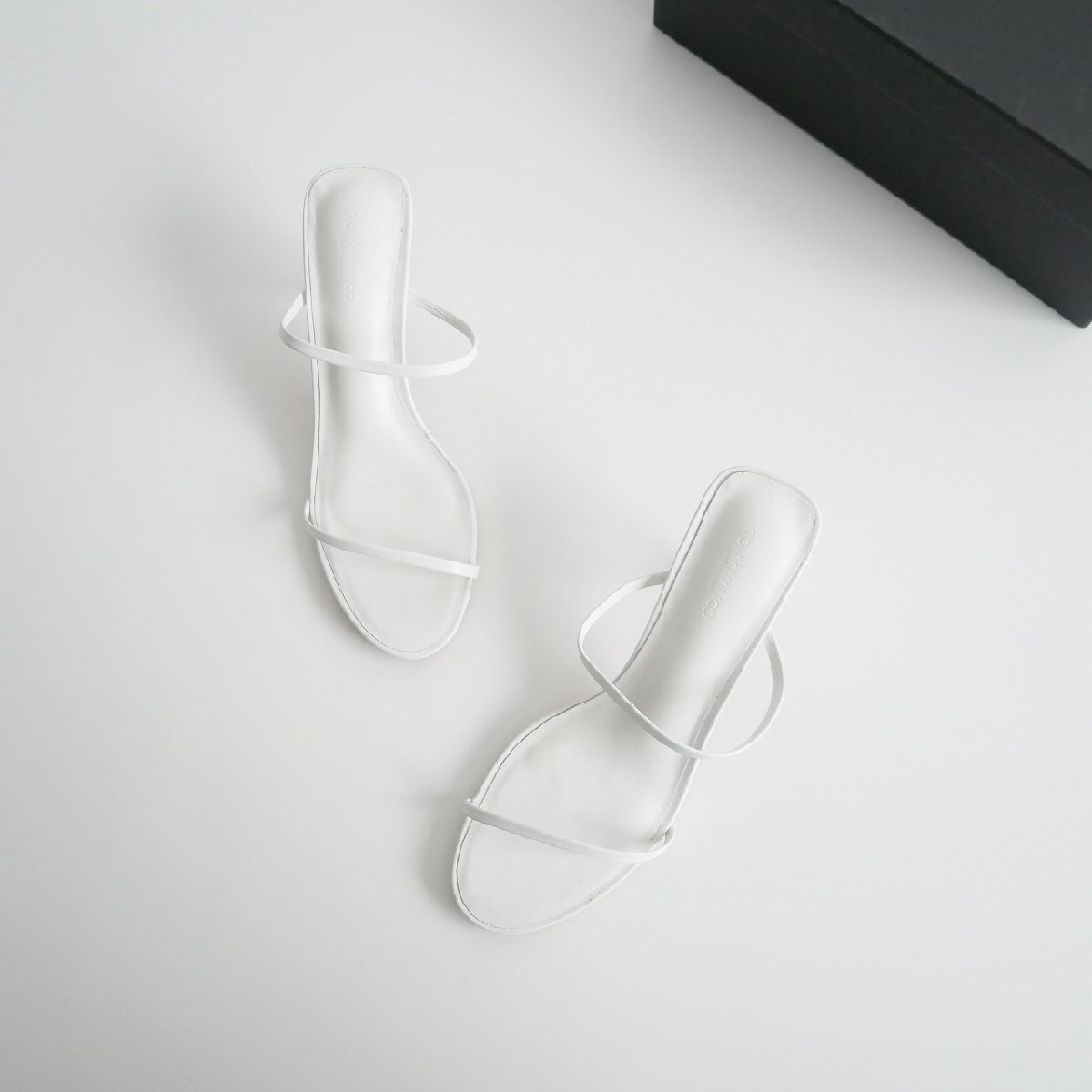 2021 / DEUXIEME CLASSE購入品 / TONY BIANCO トニービアンコ / DOUBLE STRAP SANDAL サンダル 6 / 21093510004810 / 2310-0874拍卖
