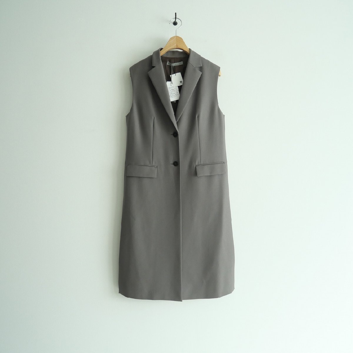 2022AW / 未使用 / theory luxe セオリーリュクス / NEW SAXONY/OLIN ロングジレ 38 / 03-2302116 / 2311-0591拍卖