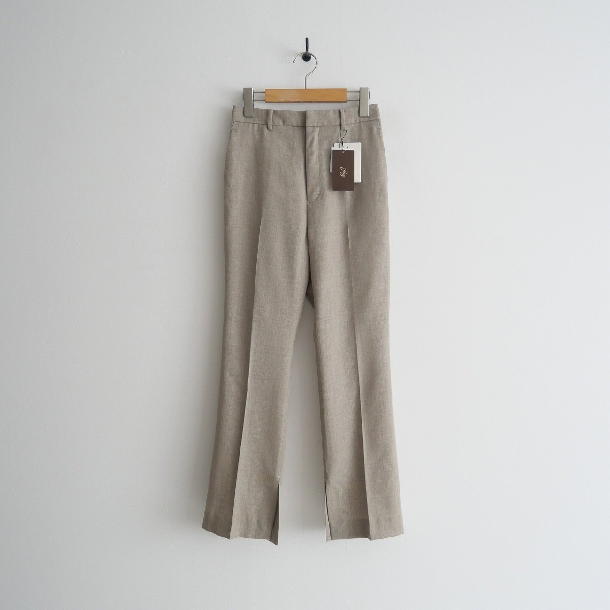 2022AW / Plage プラージュ / ソモウサイドスリットパンツNEW 34 / 22030922205030 / 2312-1070拍卖