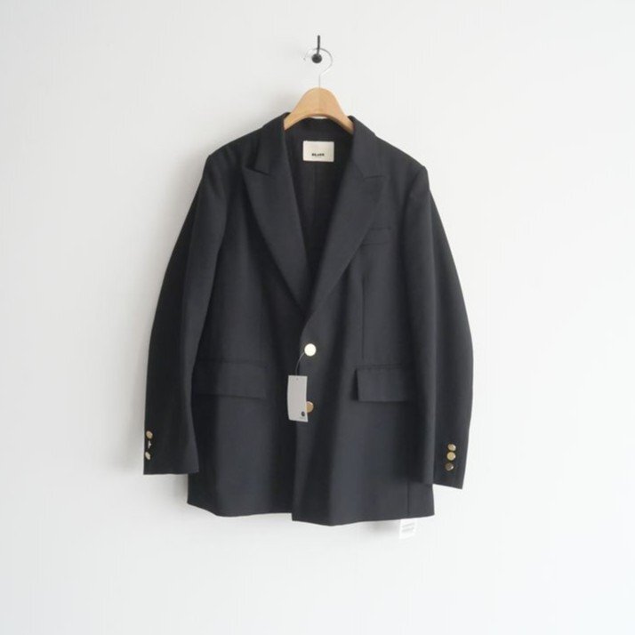 〇2024AW / 未使用 / IENA イエナ / BLACK シグネチャージャケット 38 / 24011900901040 / 2510-2131拍卖