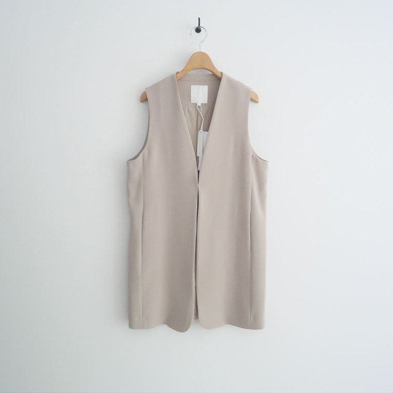 2025 / 未使用 / Drawing Numbers ドローイングナンバーズ / トリアセポリエアリーロングジレ 38 / DNZ1051407A0005 / 2508-0008拍卖