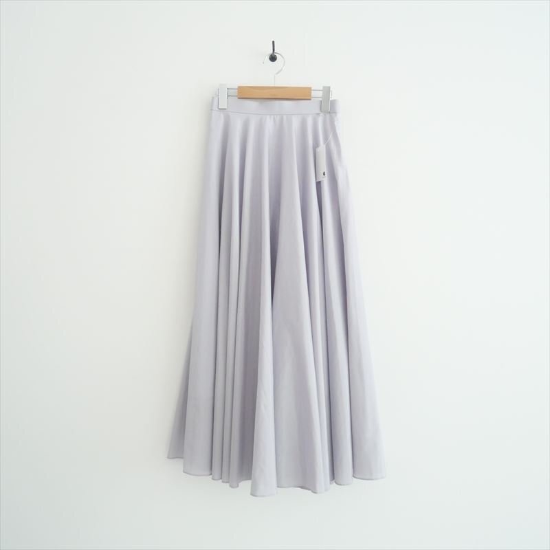 2024AW / NOBLE ノーブル / シルキータフタフレアスカート 34 / 24060240102030 / 2508-0938拍卖