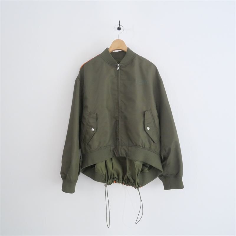 2025 / 未使用 / MM⑥ エムエムシックス / BOMBER JACKET ジャケット ブルゾン 38 / S52AM0315M35257 / 2509-2101拍卖