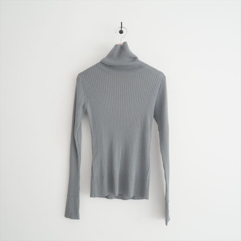 2024AW / ebure エブール / クリアコンパクトウール タートルニット / 4010800385 / 2505-0020拍卖