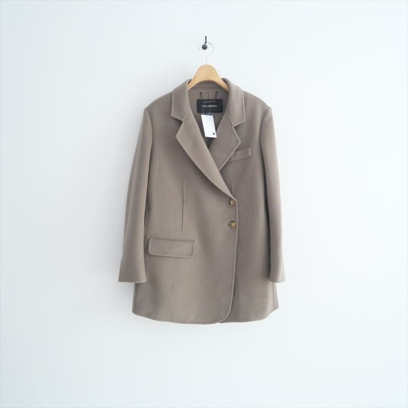 2025AW今季新作 / 未使用 / L'Appartement購入品 / LOU ANDREA / DOUBLE FACE JACKET COAT コート 36 / 25020570001630 / 2509-0456拍卖
