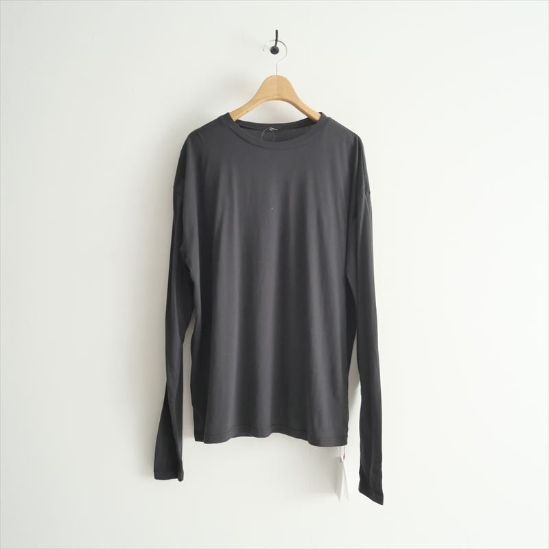 〇2024 / 未使用 / 6(ROKU)BEAUTY&YOUTH ロクビューティーアンドユース / コットン ロングスリーブ Tシャツ / 86122410417 / 2501-0671拍卖