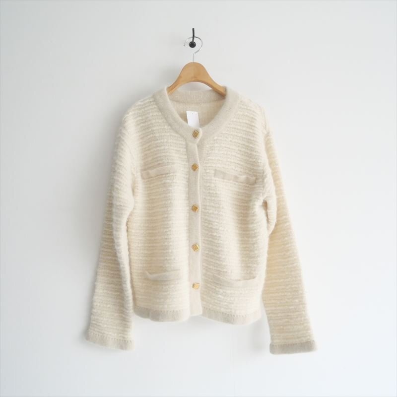 2022AW / DEUXIEME CLASSE ドゥーズィエムクラス / loop knit ジャケット / 22010500706030 / 2411-0749拍卖