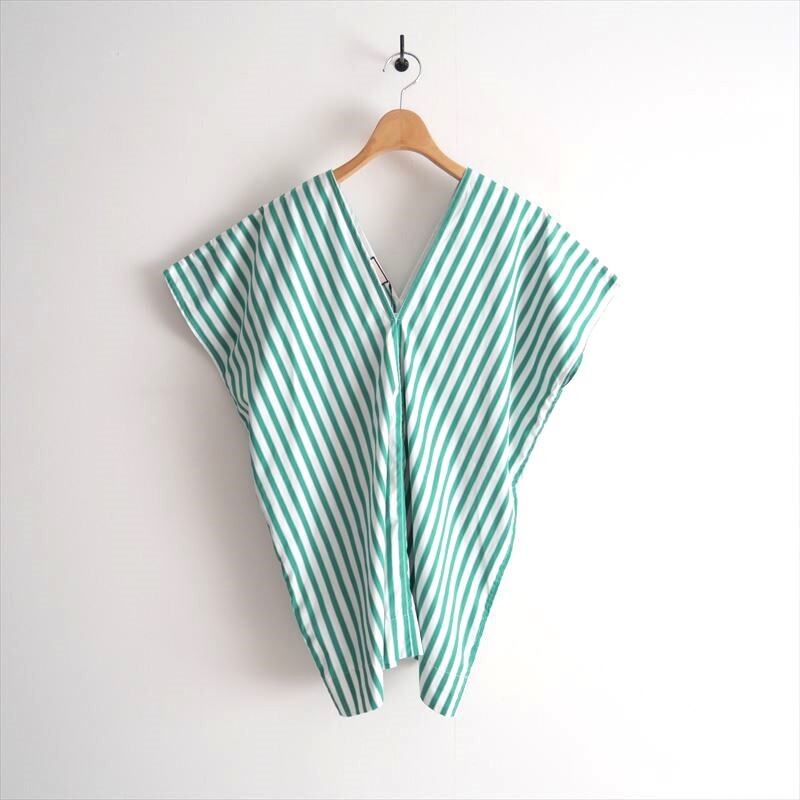 PLAN C プランシー / ストライプVプルオーバーブラウス 36 / 2400-0241拍卖