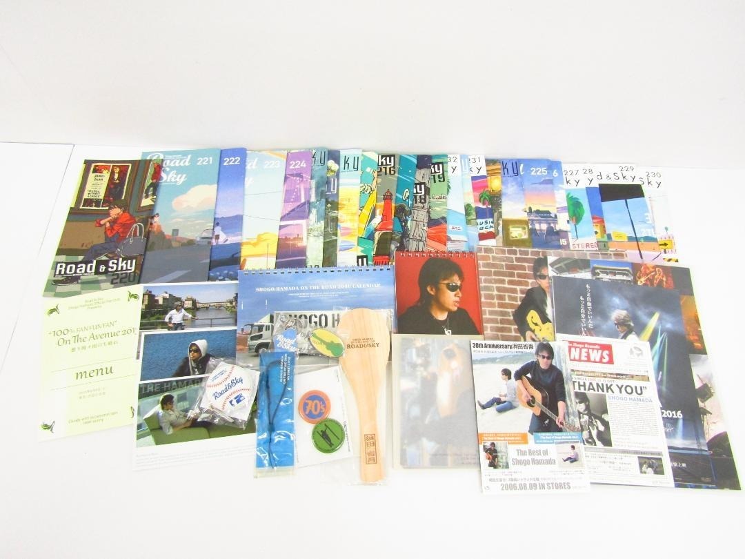 浜田省吾 FC 会報 巻バッジ など グッズ まとめ セット ◇N10070拍卖