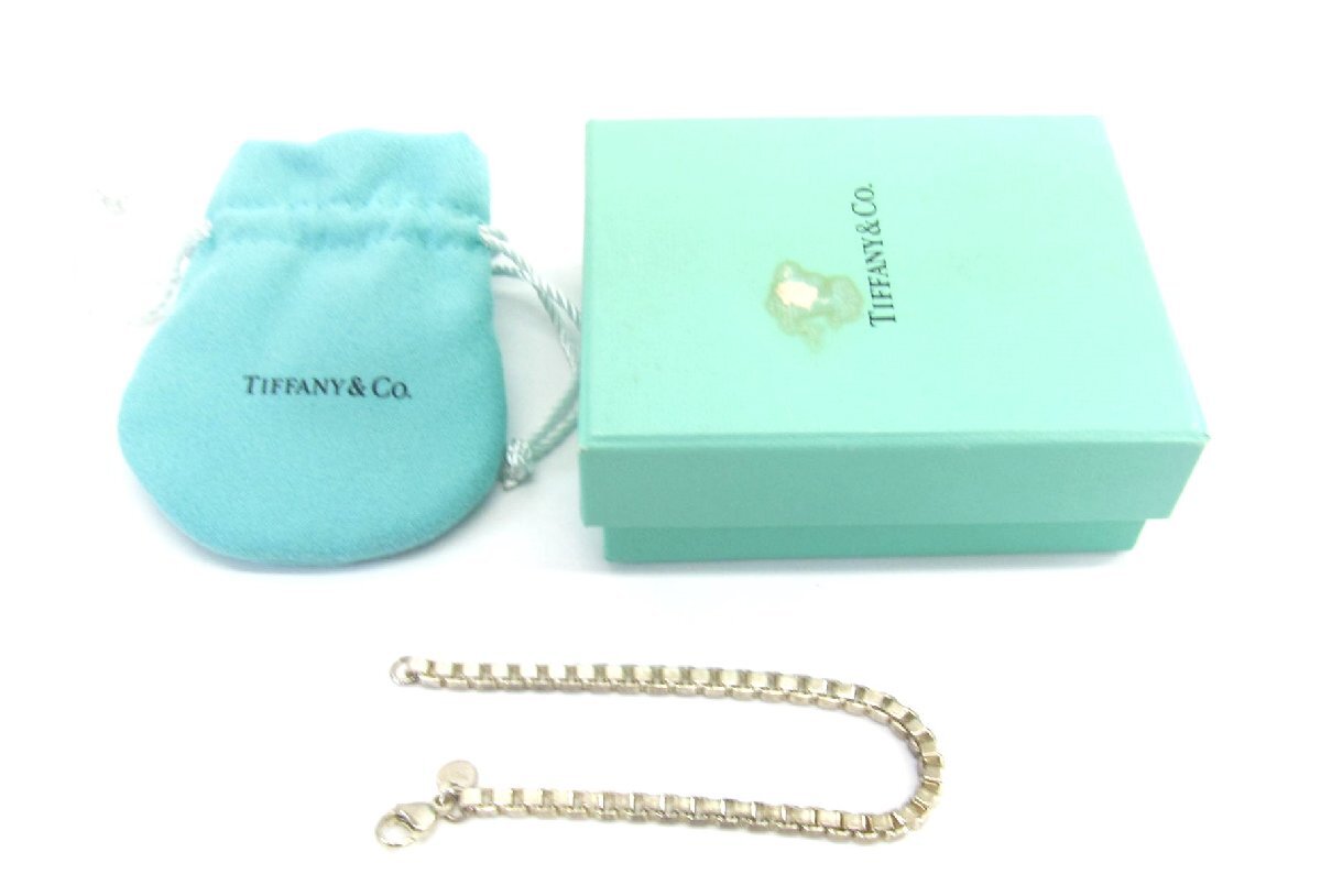 TIFFANY ティファニー ベネチアン 925 ブレスレット ∠UA12204拍卖
