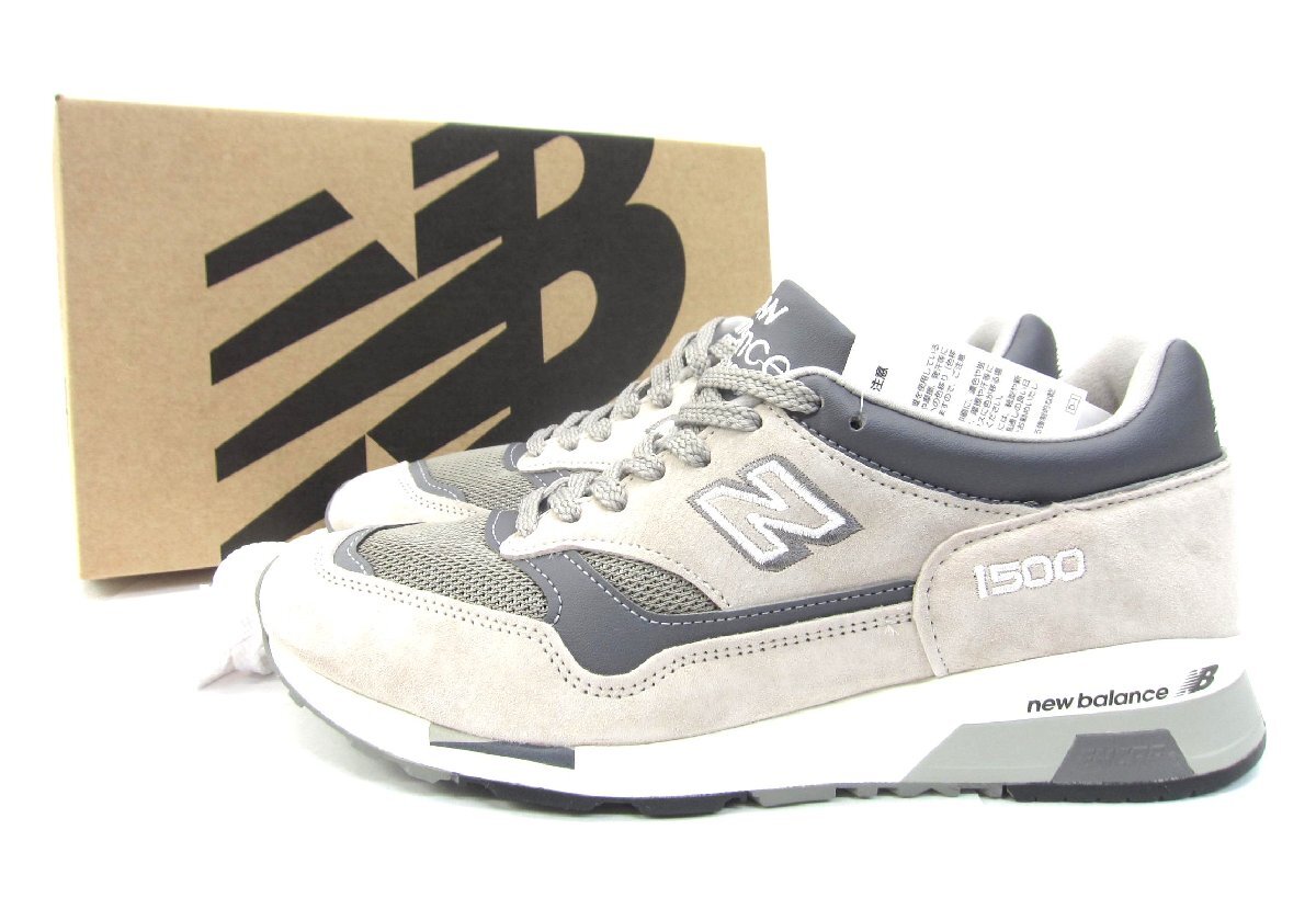 未使用 New Balance ニューバランス U1500PGL GRAY SIZE:26.5cm メンズ スニーカー □UT14273拍卖