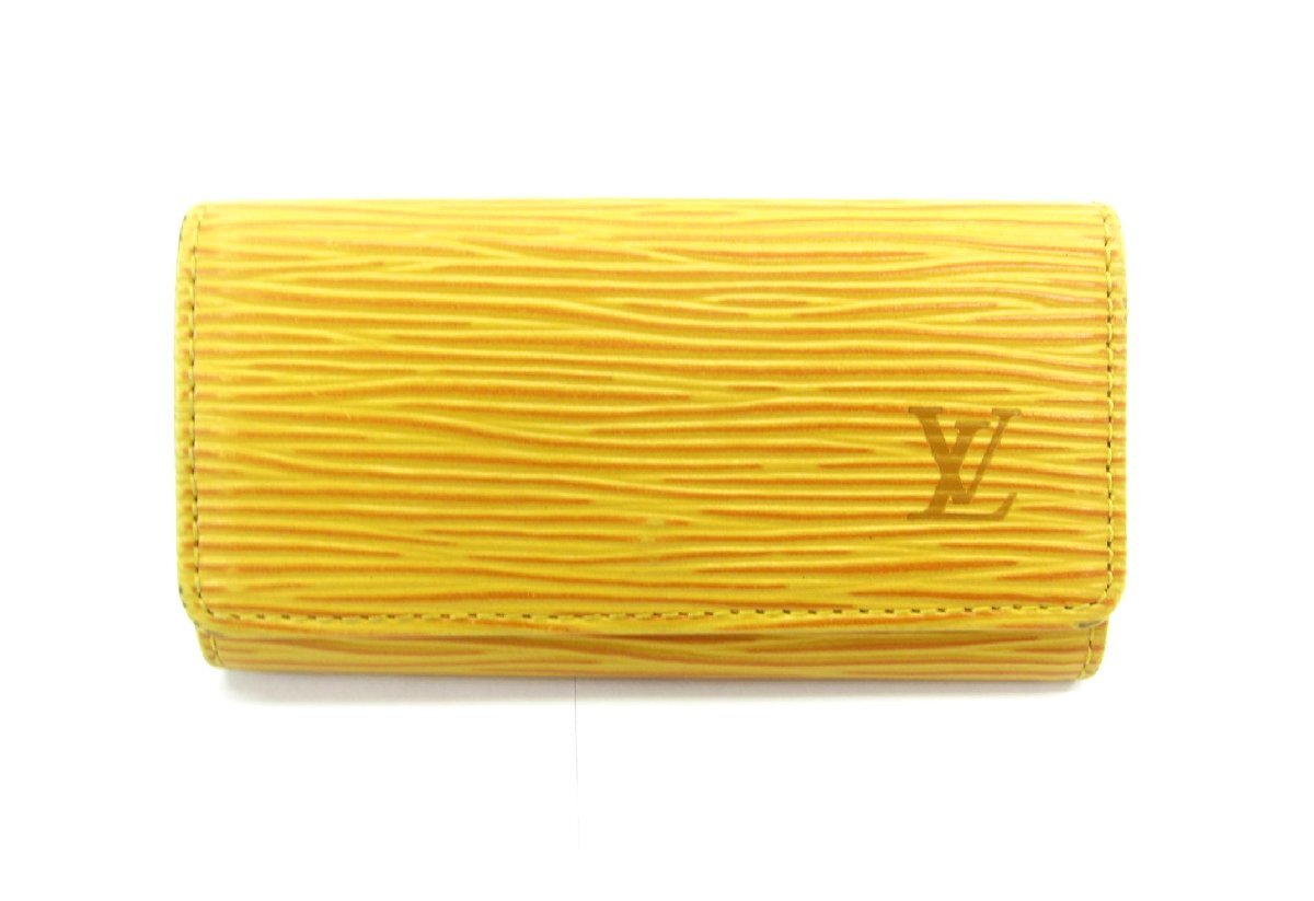 LOUIS VUITTON ルイヴィトン M63829 エピ ミュルティクレ4 キーケース ∠UP5241拍卖