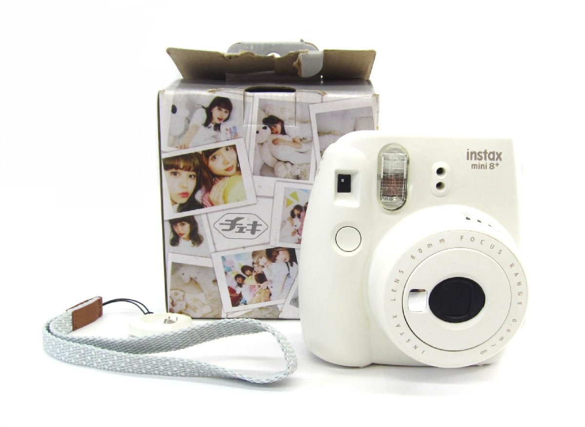 FUJIFILM 富士フイルム instax mini8+ インスタントカメラ チェキ ∠UK2084拍卖