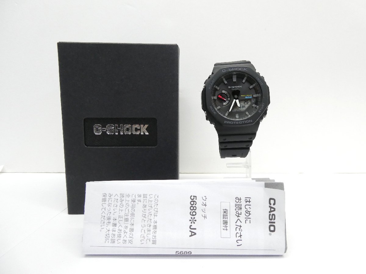 CASIO カシオ G-SHOCK GA-B2100 タフソーラー 取説/箱付 腕時計 △WA6490拍卖