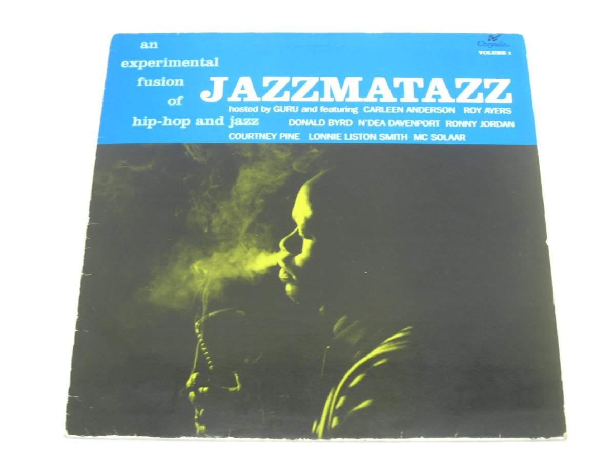 GURU Jazzmatazz Volume1 LP 93s 3 21998 1 UK初回盤 #UV3246拍卖